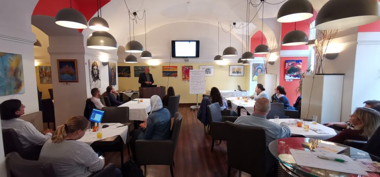 Das war das After Work EU-Café: Tools für IntegrationstrainerInnen